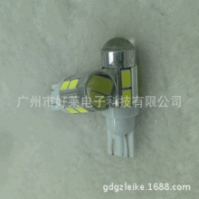 汽车LED示宽灯T10-5630-10SMD 铝件带透镜 牌照灯 阅读灯 LED小灯