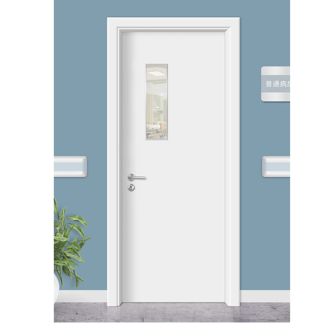 医院门厂家直销批发医疗工程门病房门教室用门钢套门防盗门医用门