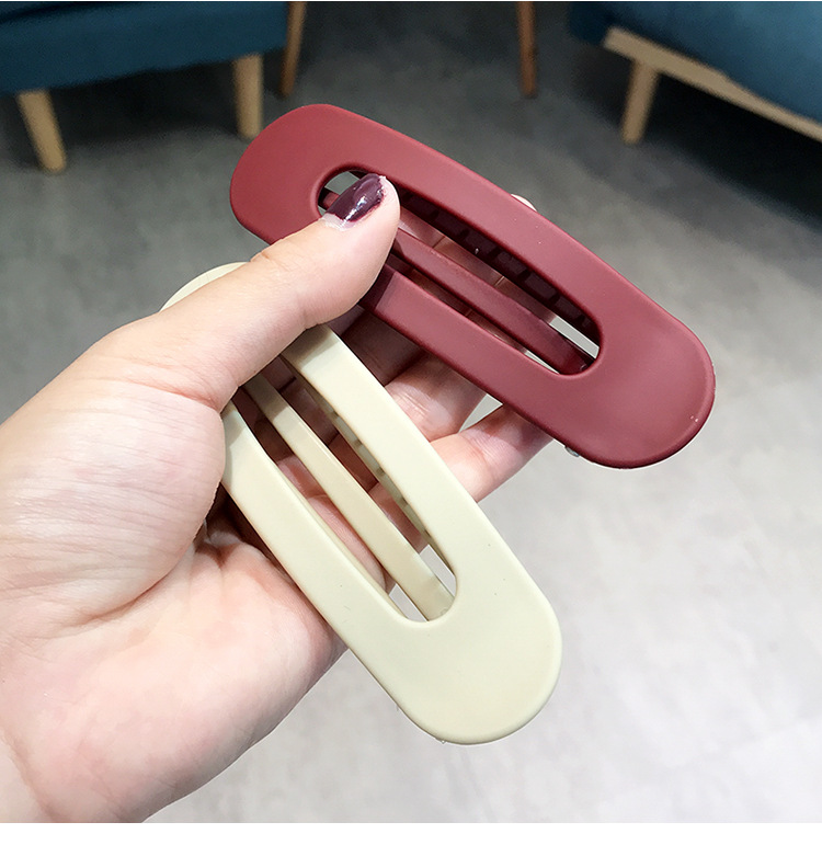 少女发夹大号鸭嘴夹韩国ins边夹后脑勺头发大夹子顶夹刘海头饰女