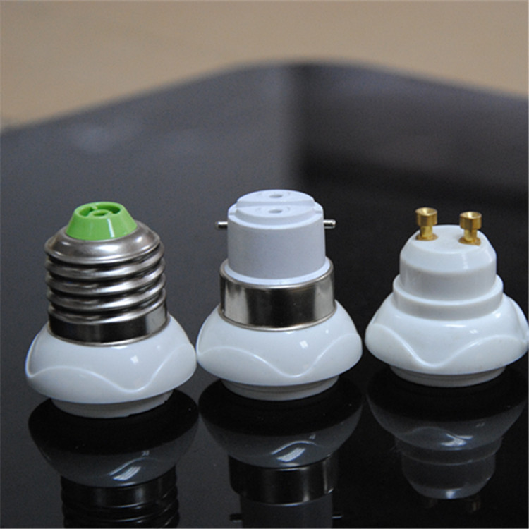 led灯头灯座 塑料灯头铝灯灯头 e27灯头灯座直径38mm款式新颖耐用