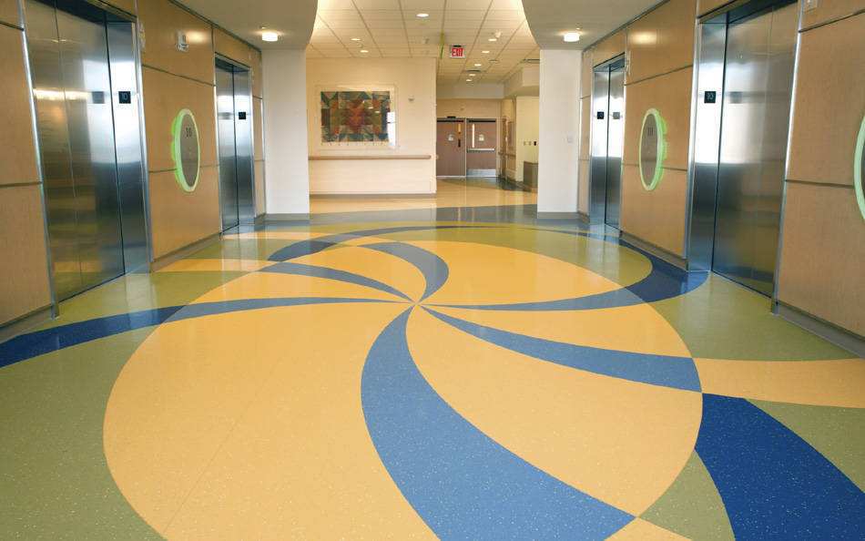 欧踏 厂家直销pvc塑胶地板 办公室学校医院车间 防滑耐磨防火地胶