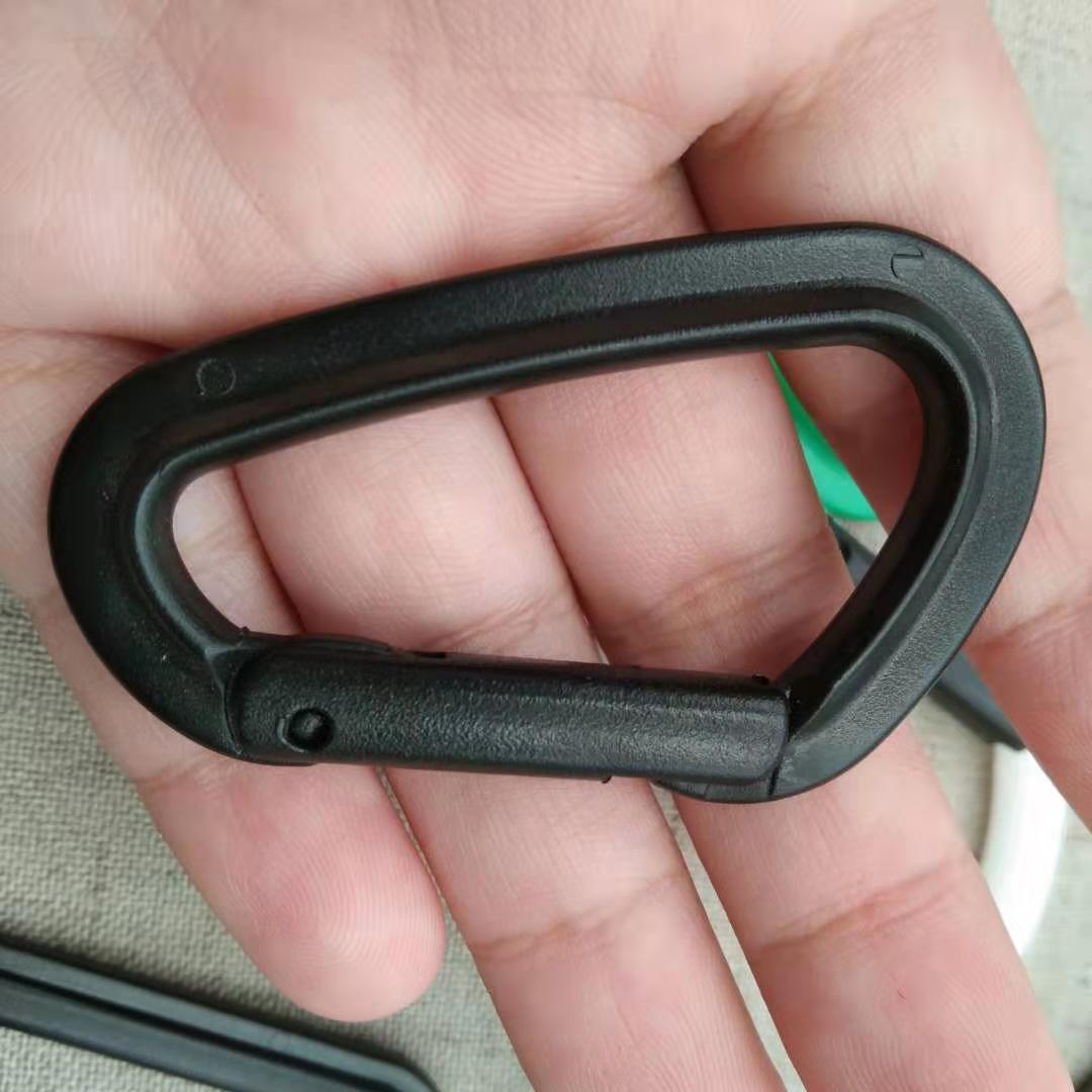 塑料登山扣 挂钩 背包挂扣 爬山勾 环保彩色 过针检