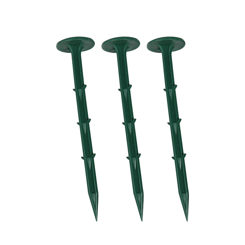 塑料地钉园艺倒刺地钉温室大棚用品农用钉地膜钉土工布园林地布钉