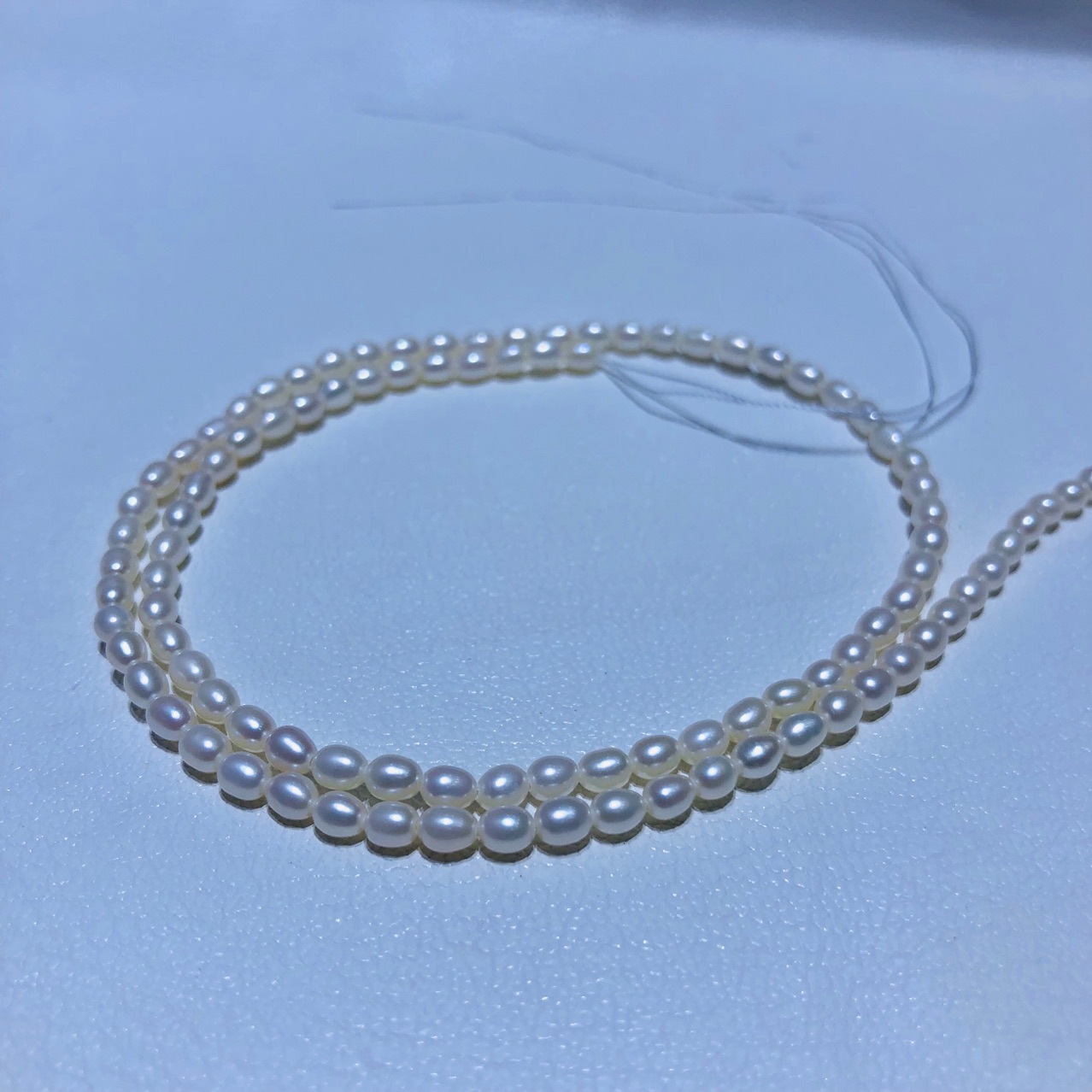 珍珠项链淡水珍珠小米粒珍珠 3mm迷你小珍珠 小清新风格简约百搭