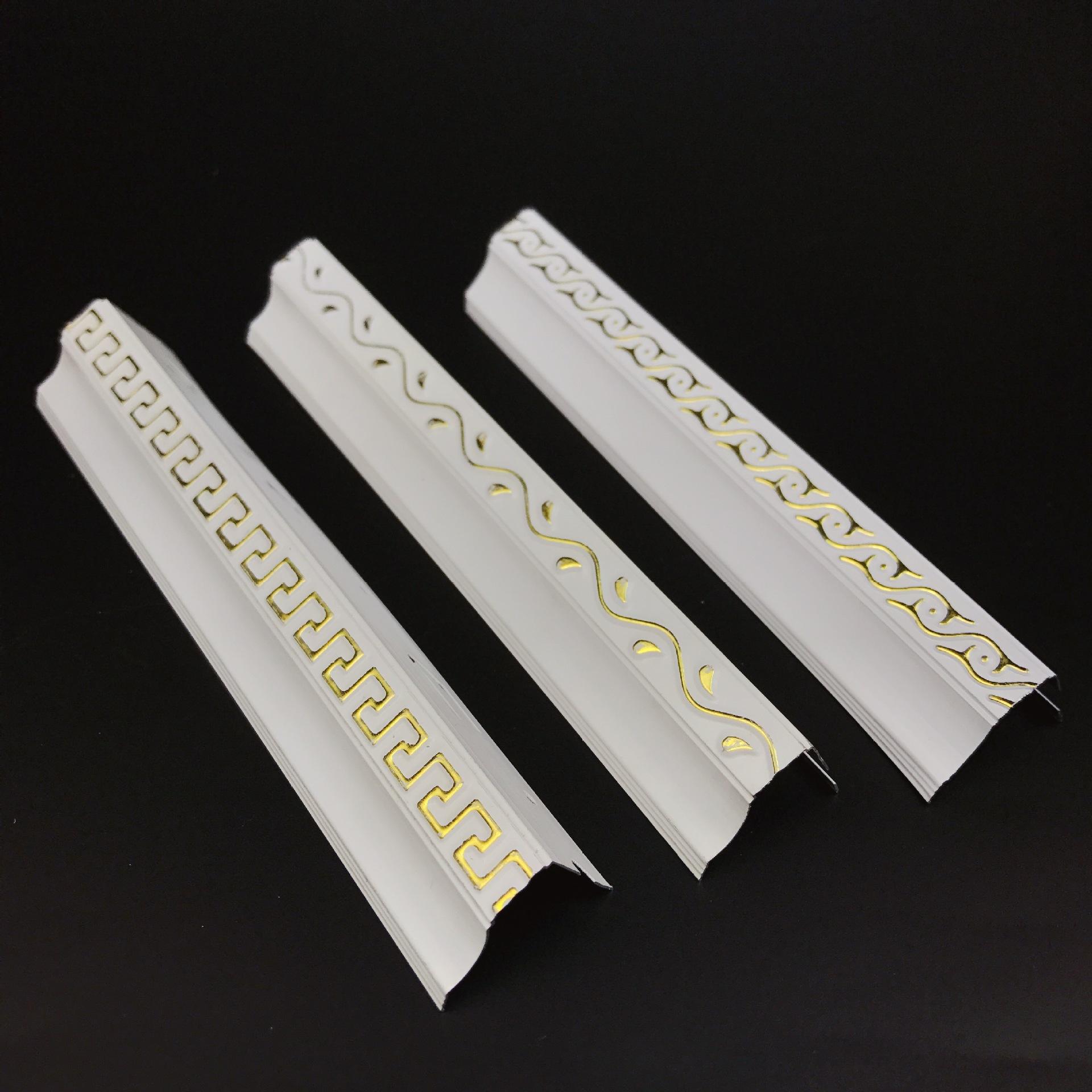 生产定制 铝边角 雕花高档氧化边角线造型修边角集成吊顶专用边角