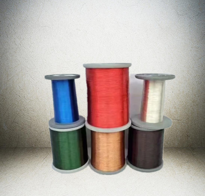 漆包线厂家直销彩色漆包铜线,绞线,黄红绿蓝黑金银,颜色可定制