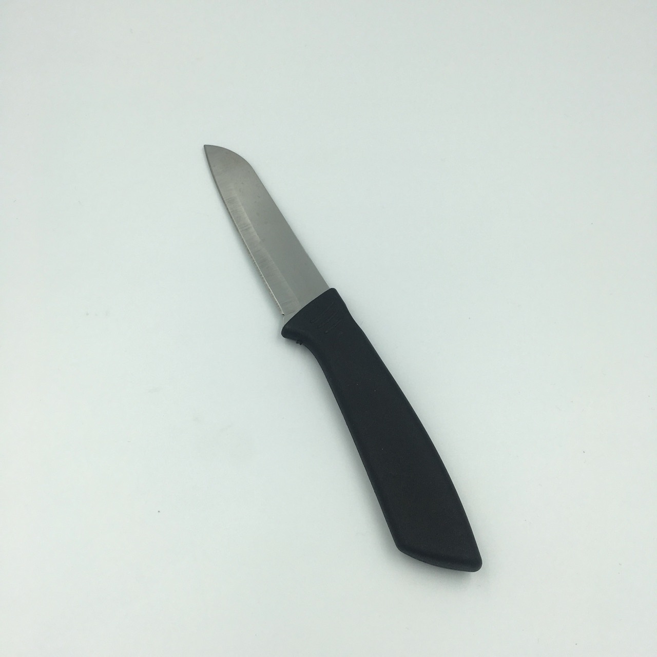 一元店 黑手柄水果刀 质量好 厨房用品批