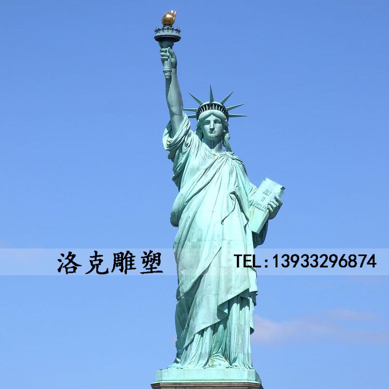 自由女神雅典娜人物雕像仿真西方人物雕塑城市广场