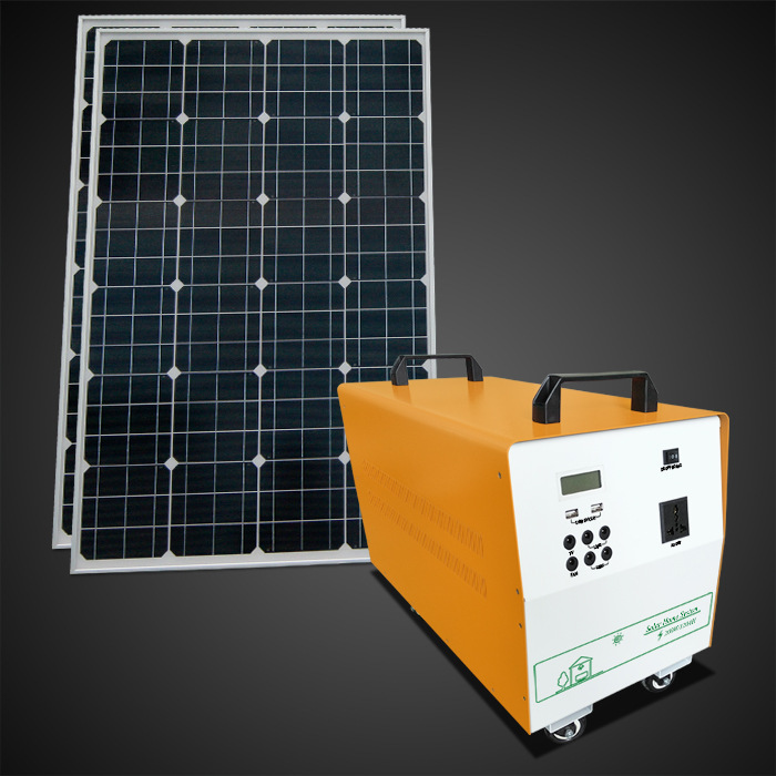 太阳能发电系统家用220v交流输出光伏发电太阳能发电机储能系统