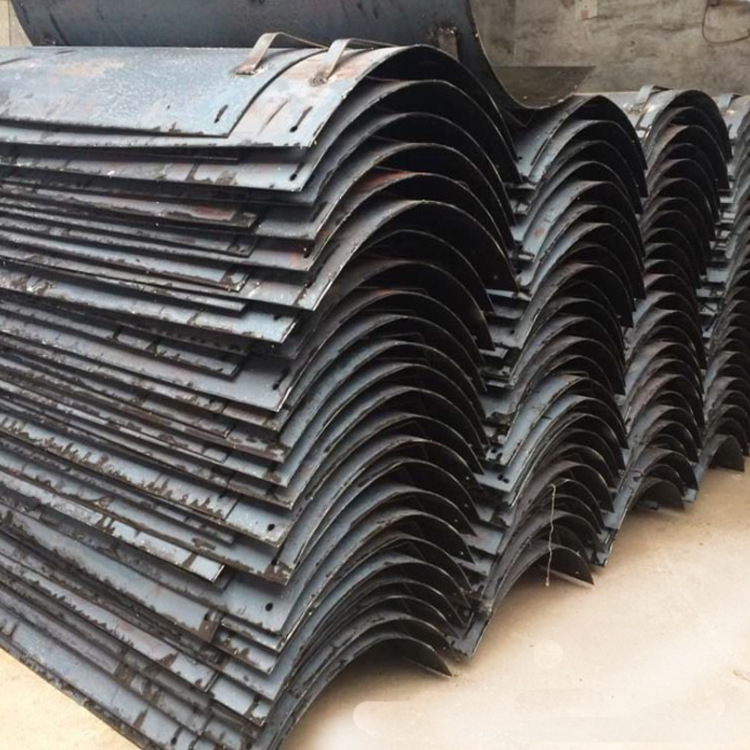 矿用搪瓷溜煤板煤溜子 矿用输送溜槽1000*500*400*3溜槽型号齐全