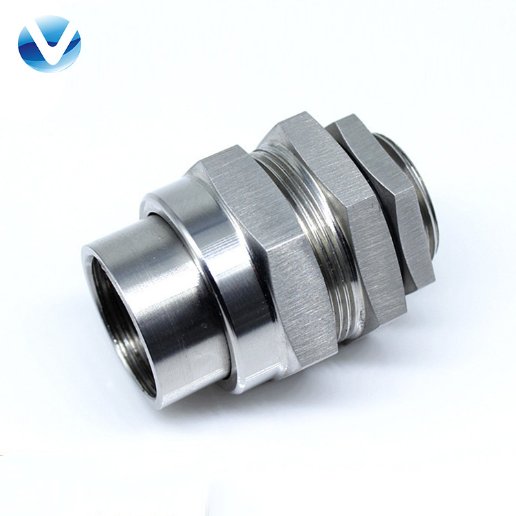 dn15不锈钢防爆密封活接头金属防爆电缆夹紧密封接头由任厂家直销