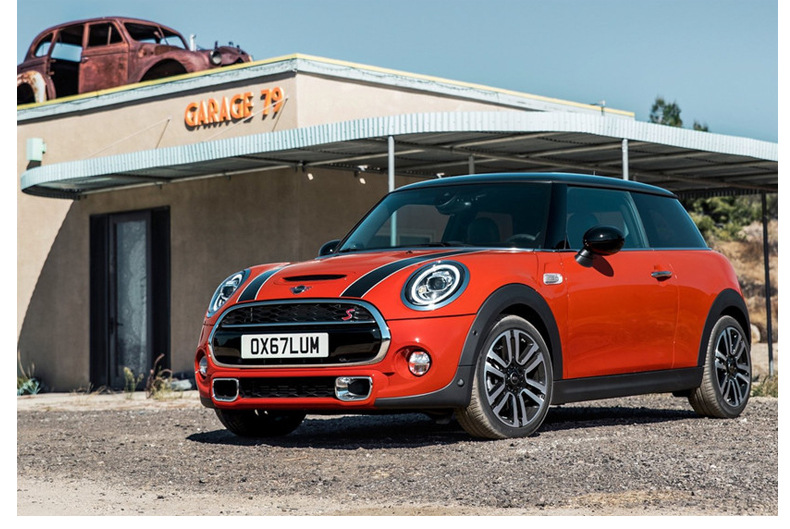 适用宝马迷你mini cooper f55f56车身拉花贴纸机盖拉力条外饰改装