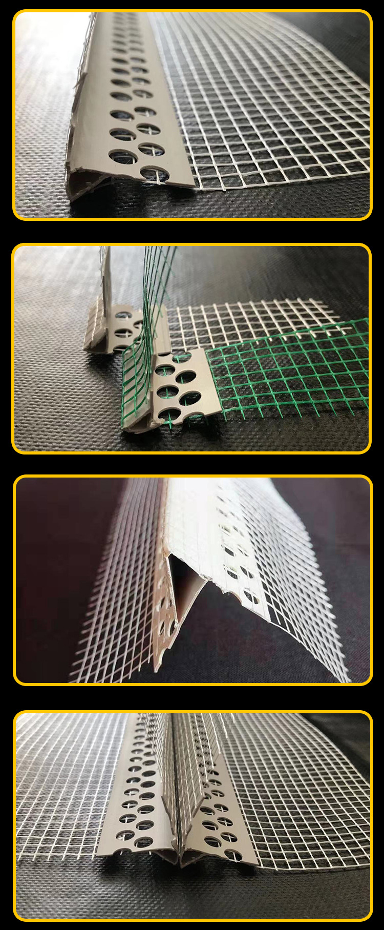 现货供应pvc滴水线条外墙护角滴水线鹰嘴滴水线承接定制