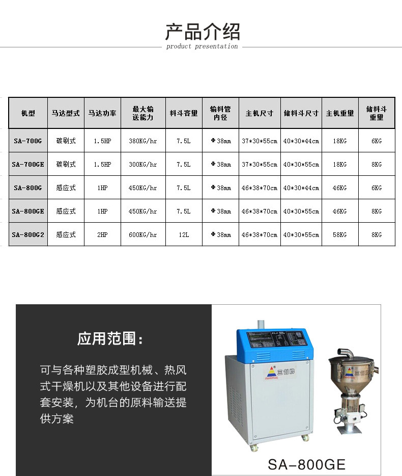 分离式真空填料机 天津自动真空上料机 塑料颗粒吸料机