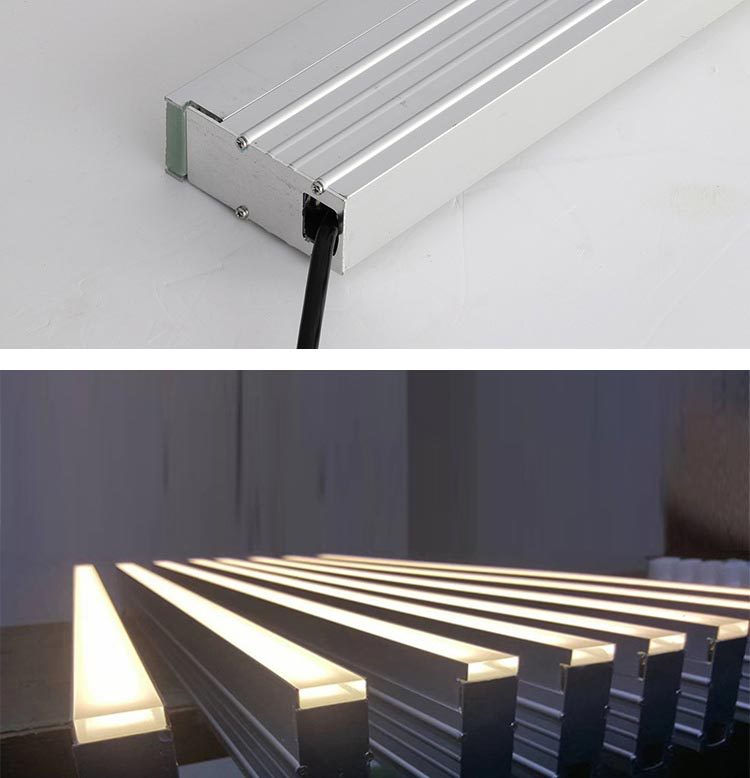 户外led埋地洗墙灯线条灯长方形嵌入地15w线性景观灯防水广场地灯