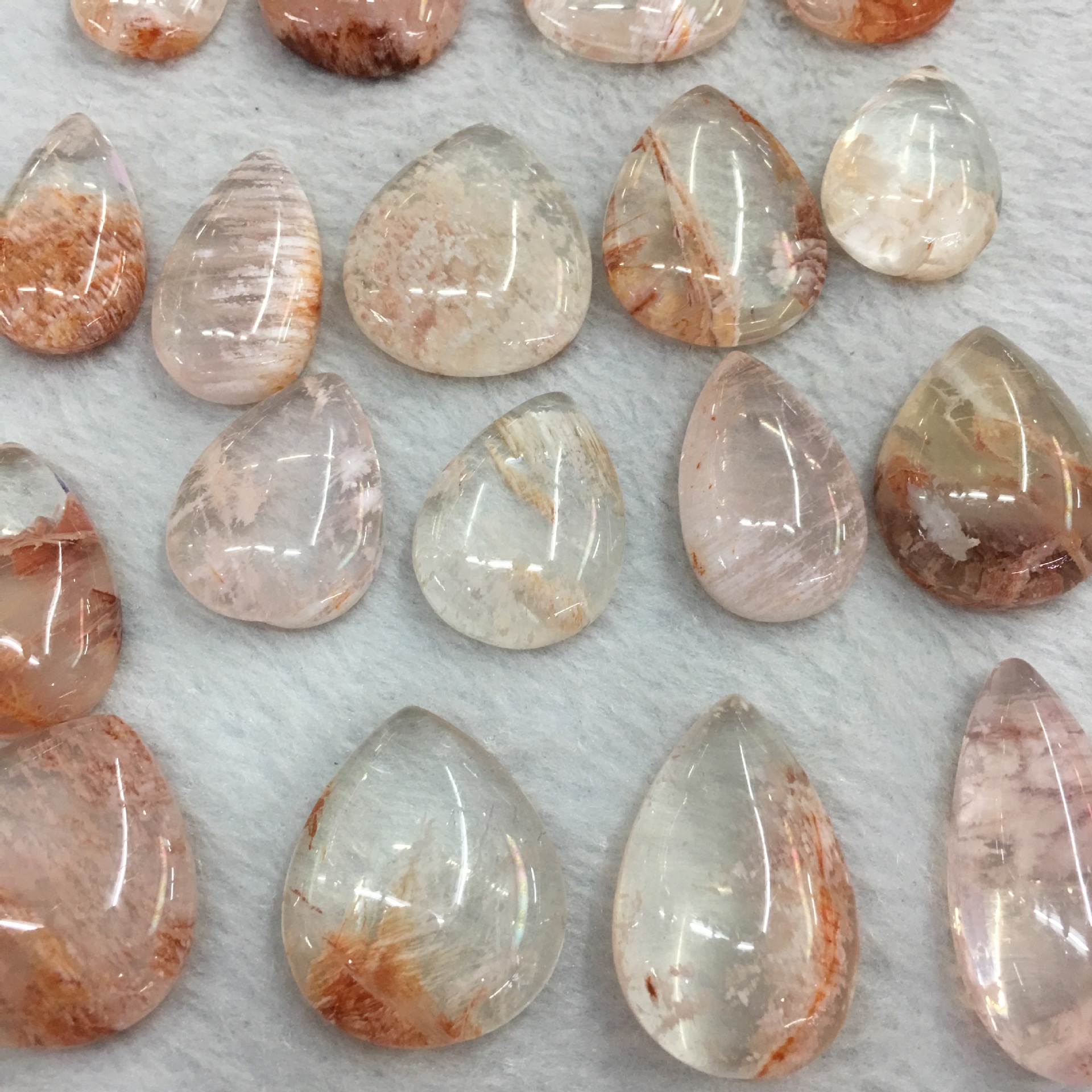 天然雪花幽灵吊坠 男女款项链毛衣链diy水晶饰品批发雪花幽灵吊坠