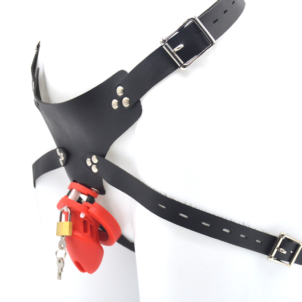 穿戴另类玩具 防男出轨jj锁 阴茎笼子 硅胶cb贞操锁 成人情趣用品