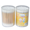 Cotton swab wholesale disposable Supplies 100 Double head Woods Paper stick baby Storage clean appliance Kapok stick