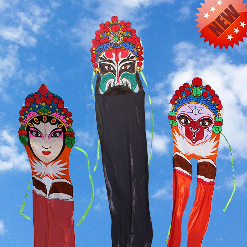 手绘风筝孙悟空齐天大圣木兰孟良手工缝制风筝广告风筝