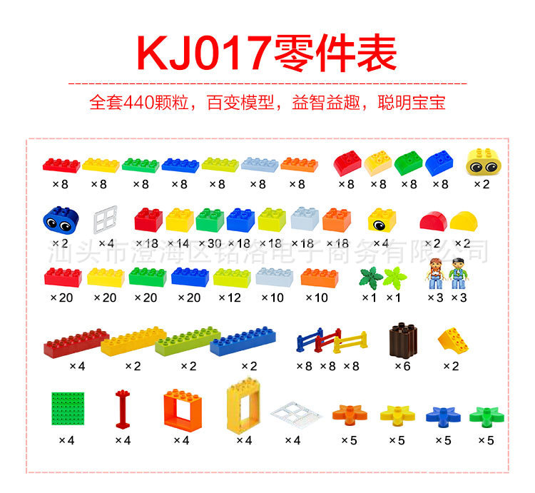 兼容乐高9656 45002百变工程幼儿园教具大颗粒塑料积木科技零散件
