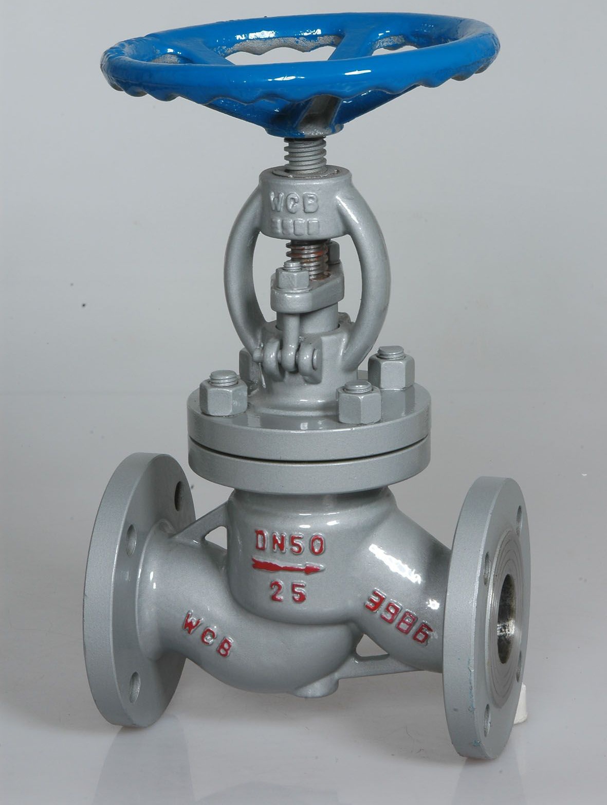 dn20手动铸钢截止阀j41h-16c铸钢法兰截止阀dn50法兰截止阀dn100