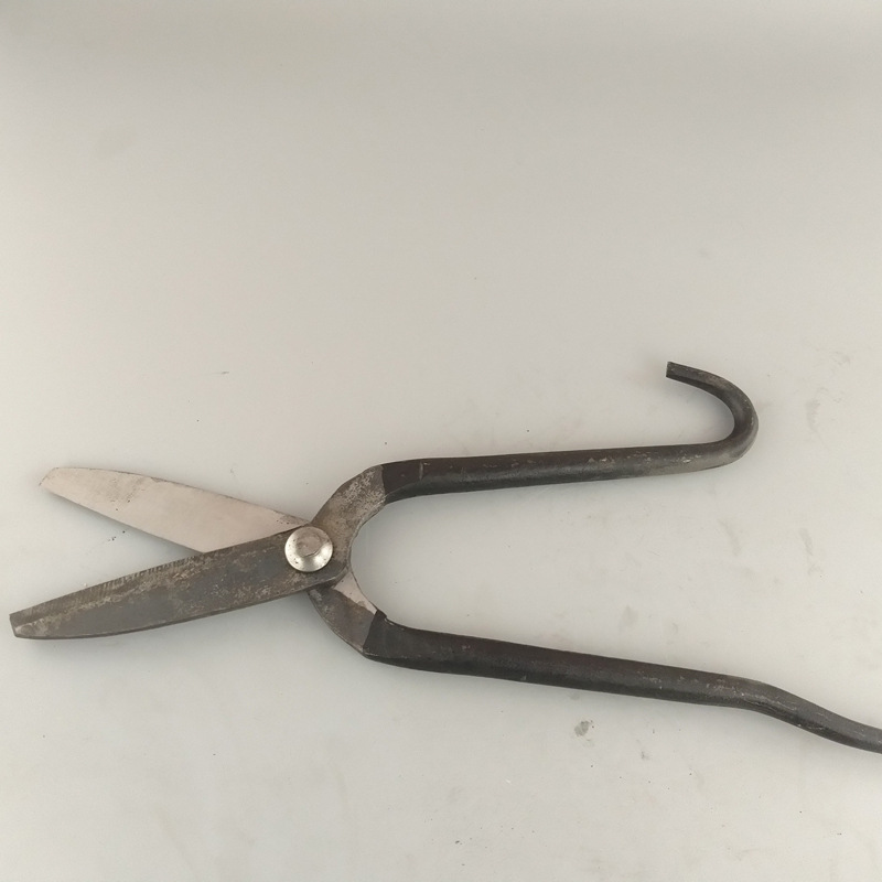 加钢白铁皮剪 手动老式白铁皮剪刀 锻打铁皮剪刀