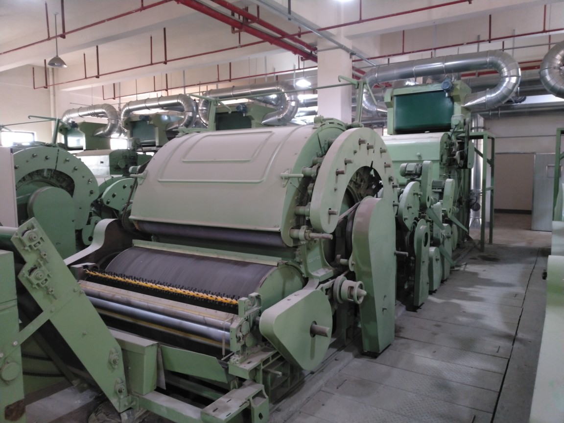 胶南王台厂家直销186系列羊绒梳理机械 价格从优质量保证