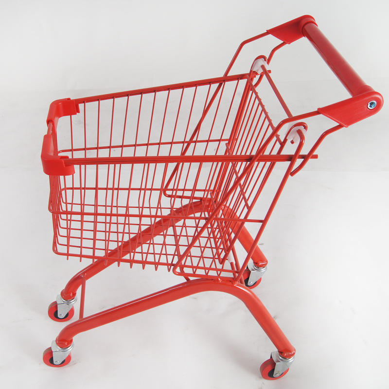 儿童超市购物车 过家家手推车 红色小推车 宝宝购物车