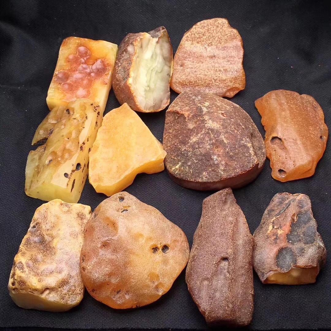 批发天然蜜蜡花蜡原矿原石 蜡质浓郁 盘玩 蜜蜡原石文玩珠宝厂家-阿里