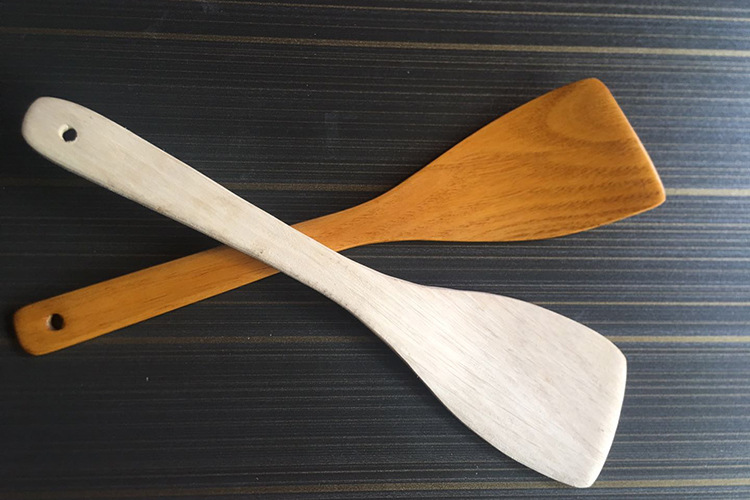 锅铲环保厨具 不粘锅木铲木勺柯木33斜铲厨房用品 厨房小用具