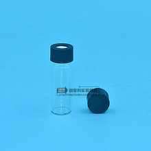 5ml透明色谱进样瓶样品镙口瓶顶空盖平盖PTFE无色垫片