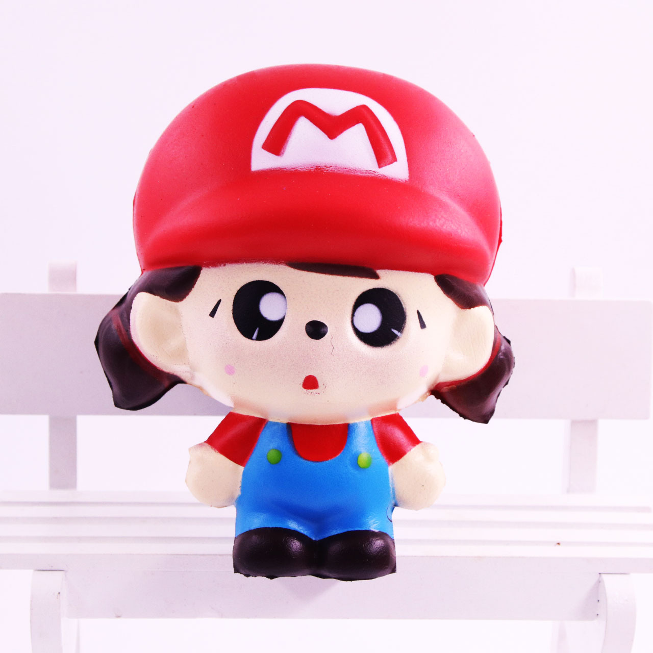 新品推荐pu慢回弹squishy仿真超级玛丽公主女孩 解压捏捏儿童玩具