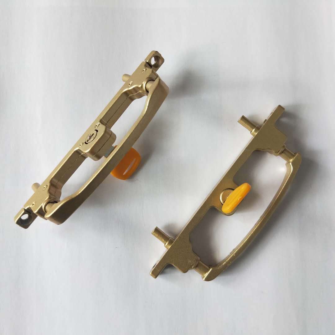 正立五金供应优质双点纱窗锁定制金刚网锁金刚网纱窗锁 欢迎咨询