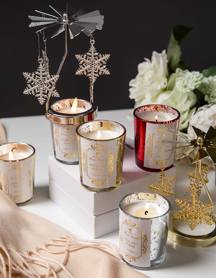 工厂直供大豆蜡香薰蜡烛礼盒精油香氛蜡烛香烛结婚礼物批发