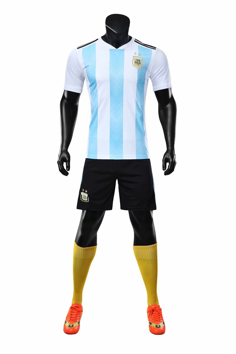 阿根廷球衣全明星球服世界杯足球服套装男足球训练服夏季定制队服