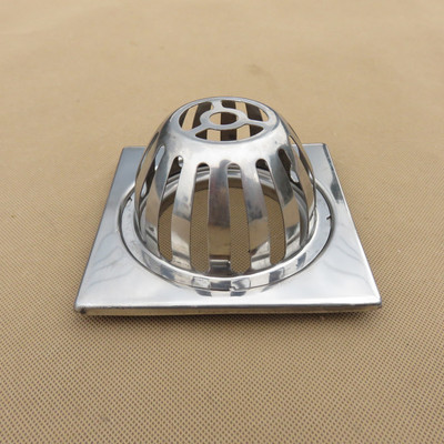 花园阳台室外防树叶地漏304不锈钢防臭天台户外庭院大排量防堵