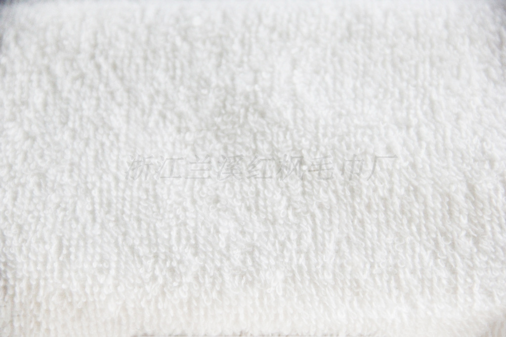白色全棉毛巾布酒店宾馆专用双面吸水纯棉梭织毛巾面料厂家直销