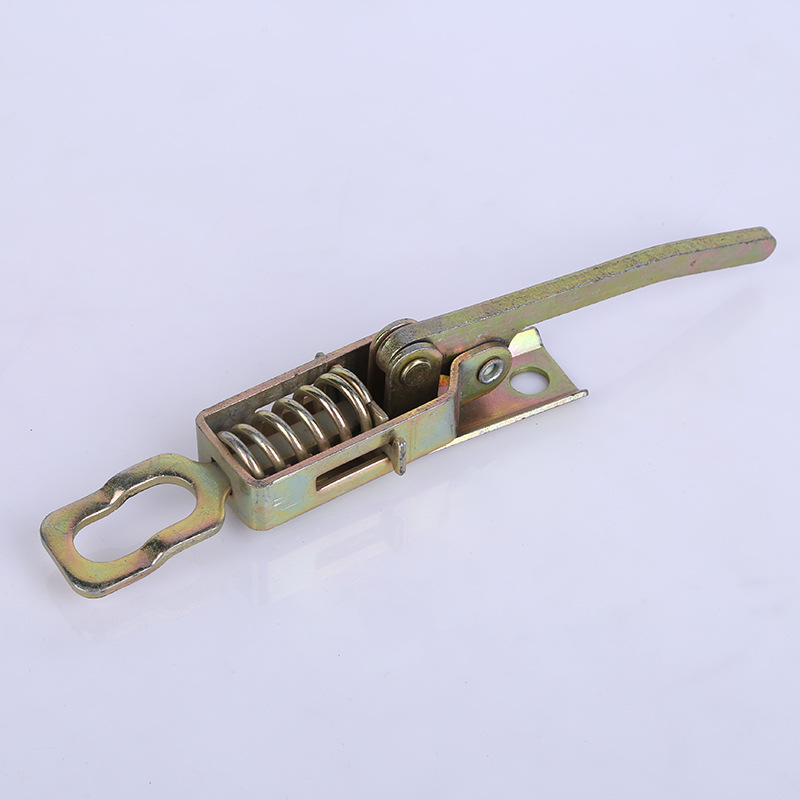 汽车货车三轮车栏板锁扣车厢钩搭扣板锁门扣开关弹簧扣