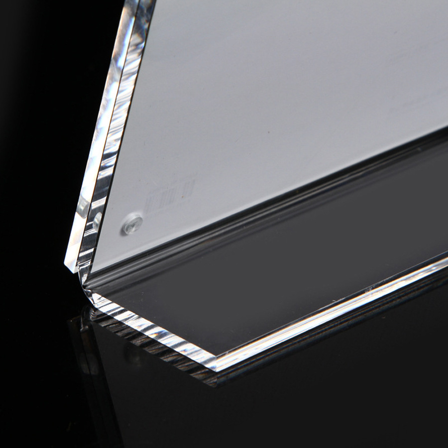 厂家l型亚克力强磁台签台牌台卡 标价牌价签牌 席位展示牌10*15cm