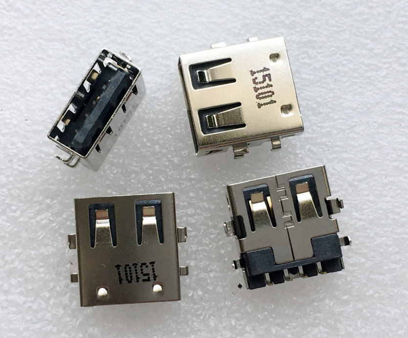 usb母座 笔记本电脑 插座 舌头在上 usb2.0插头 式沉板 连接器