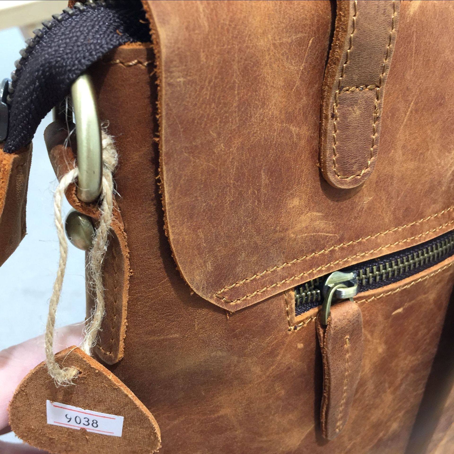 复古真皮 疯马皮 自然划痕 手提包 单肩包男女士双肩包背包邮差包