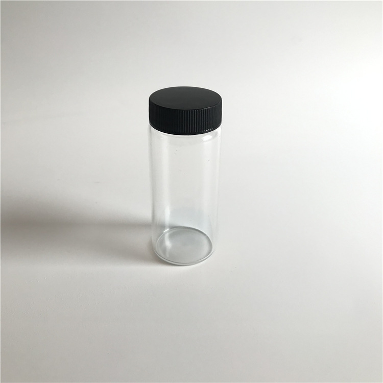 60ml高硼硅样品瓶耐酸碱耐有机溶剂60ml耐高温玻璃透明螺口试剂瓶
