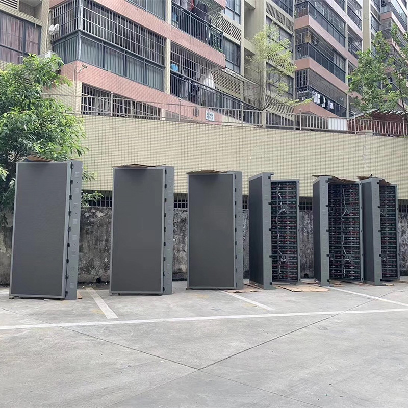 led智慧灯杆屏户外ph4双面led显示屏广告led显示大屏幕
