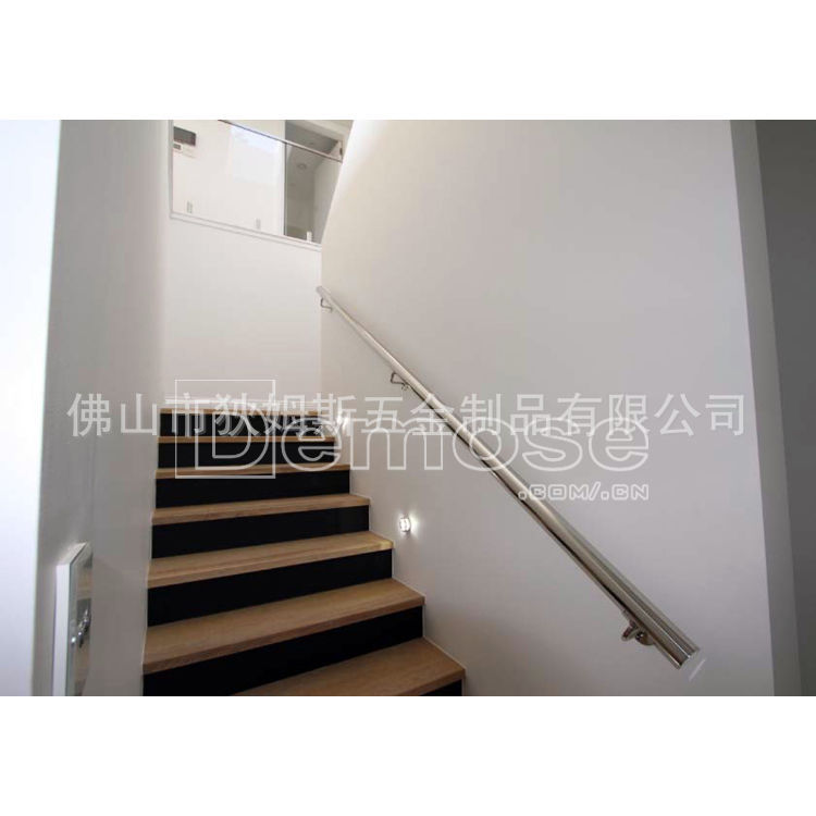 楼梯扶手 栏杆 通道楼梯扶墙 医院304靠墙 定制不锈钢扶手