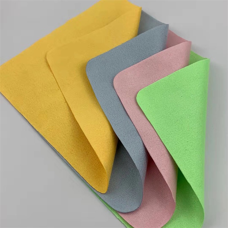 生产海岛丝眼镜布高档防雾眼睛布细纯棉擦拭手机屏幕清洁布批发