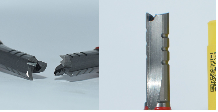 木工刀具 川木tct三刃开料刀 铣刀 雕刻刀 直刀可修磨异开 t007