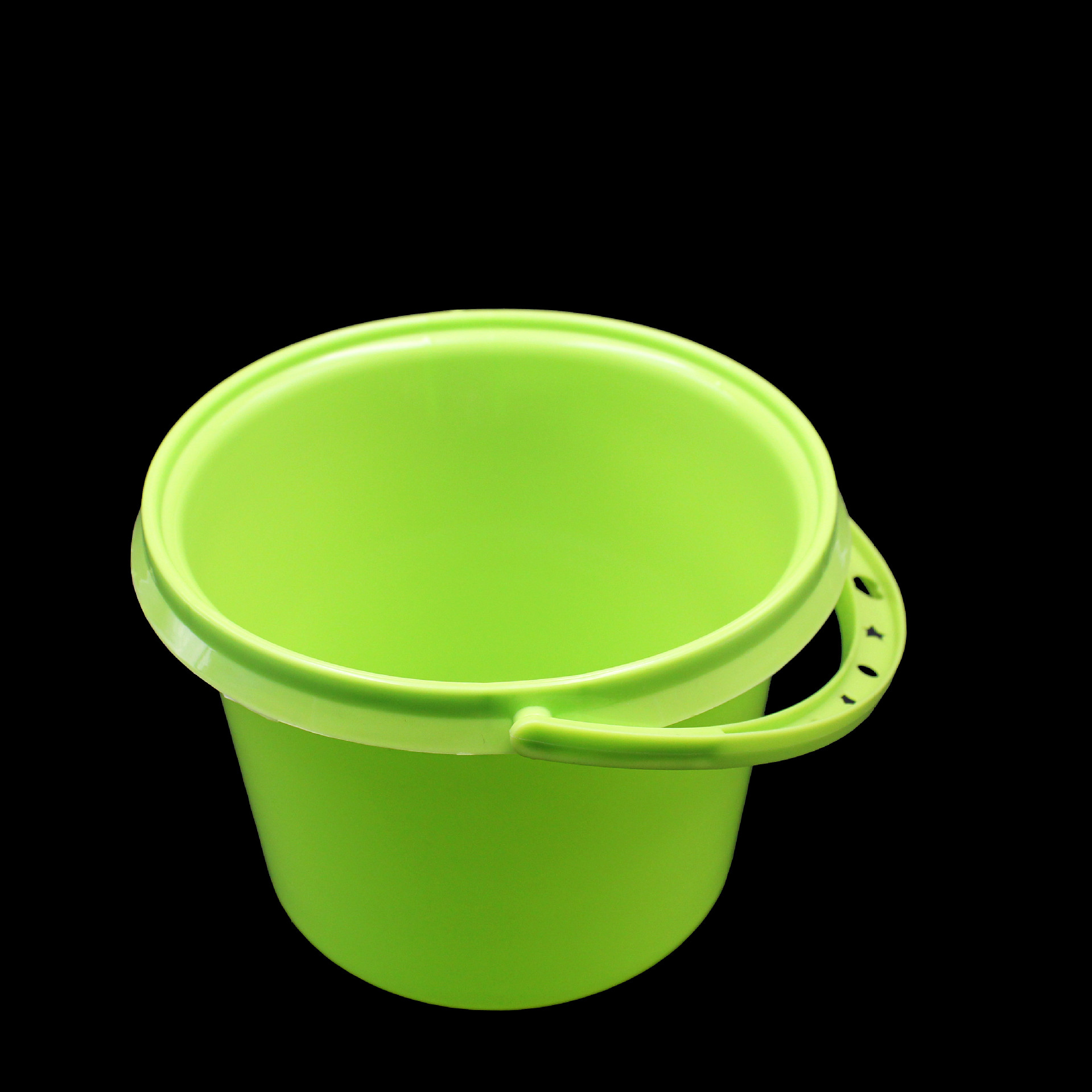 多功能彩色手提小水桶塑料洗笔桶儿童水粉颜料涮笔桶户外写生用品