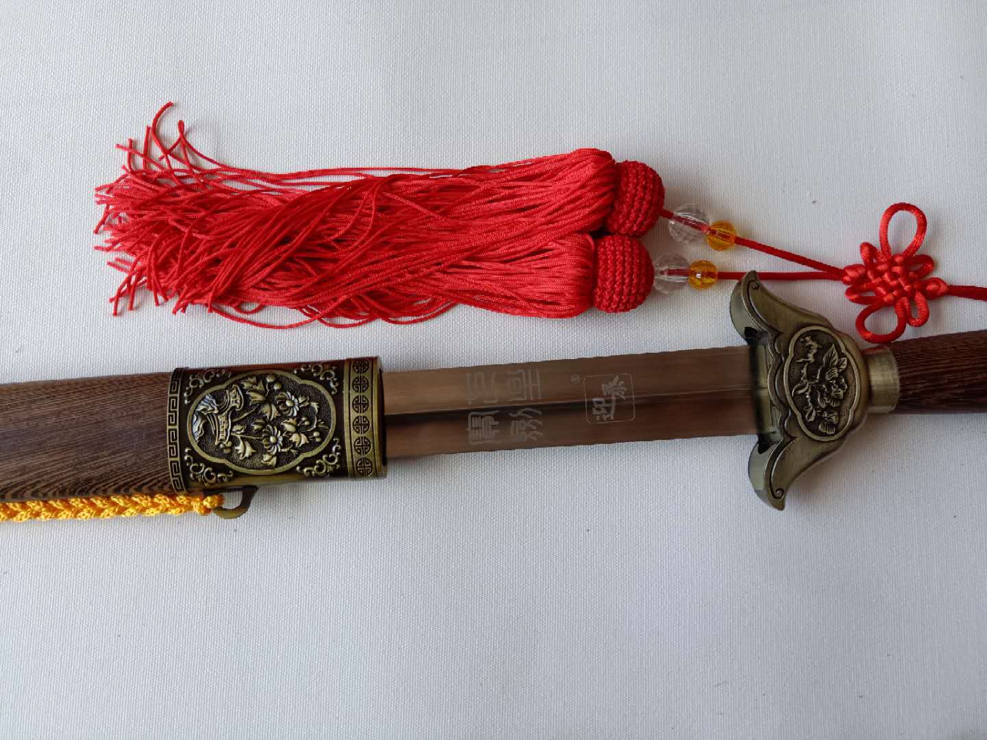 本品价格为 软剑加木质剑鞘加冰丝剑穗商品描述是否跨境出口专供货源