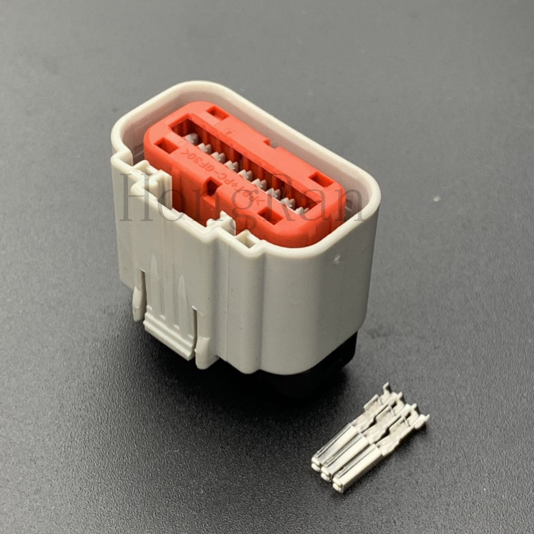 18p线束插头空气流量计汽车连接器电喷接插件 巡航插头 1488533-6