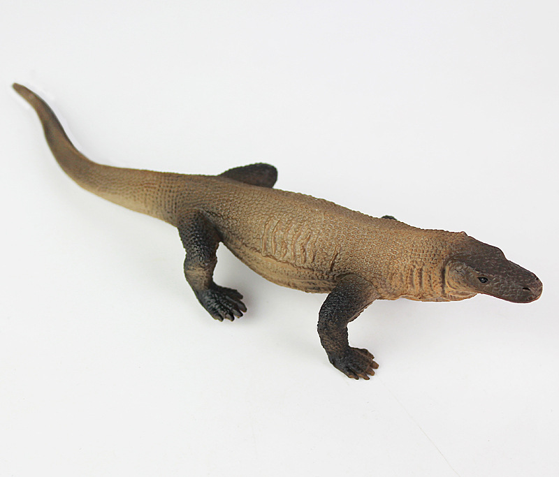 跨境蜥蜴仿真野生动物科莫多巨蜥模型塑料实心静态儿童玩具摆件